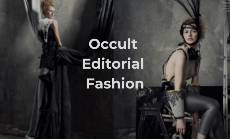 occult editorial fashion