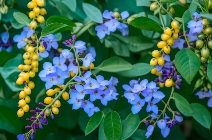 Golden Dewdrop (Duranta Erecta)