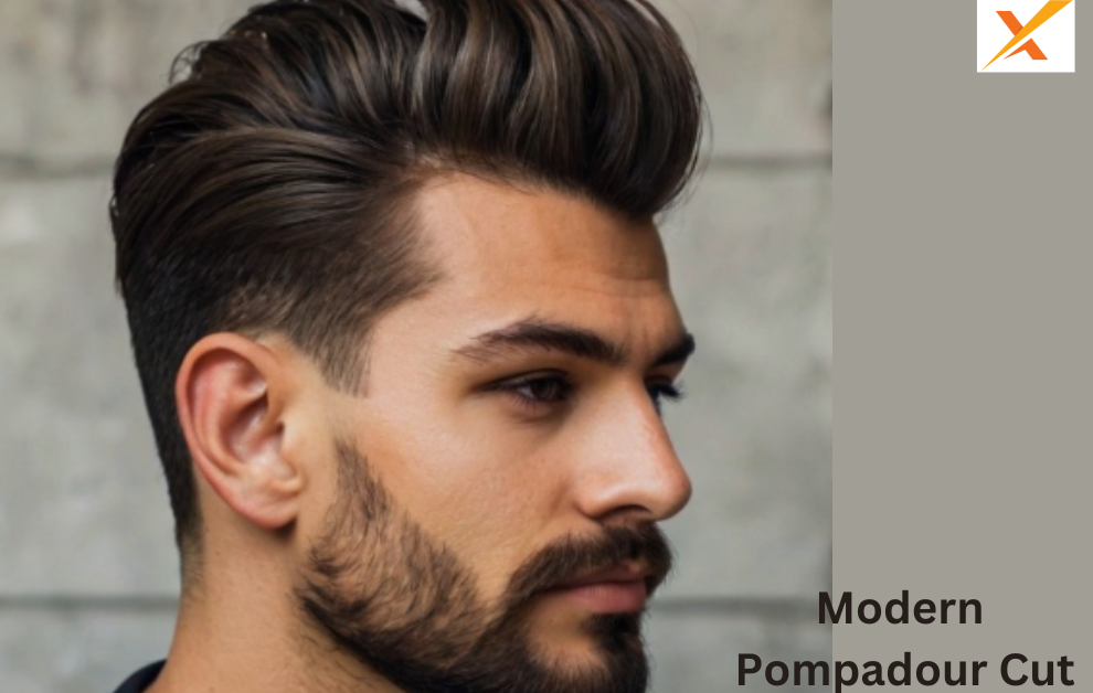 Modern Pompadour Cut