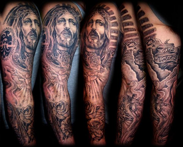 religion tattoos for men